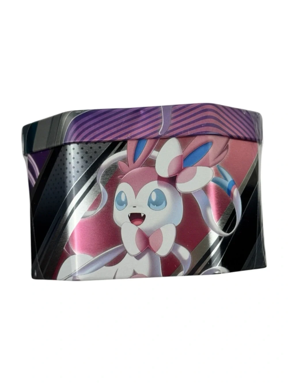 NIB Pokémon TCG V Heroes Espeon V Tin Box Sealed Eeveelution Collectible Box New - Picture 2 of 10